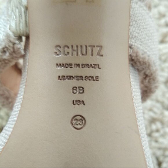 NWT SCHUTZ Shoes Women’s Amely Mid Block Heel Sandals Size 6 - Picture 11 of 11